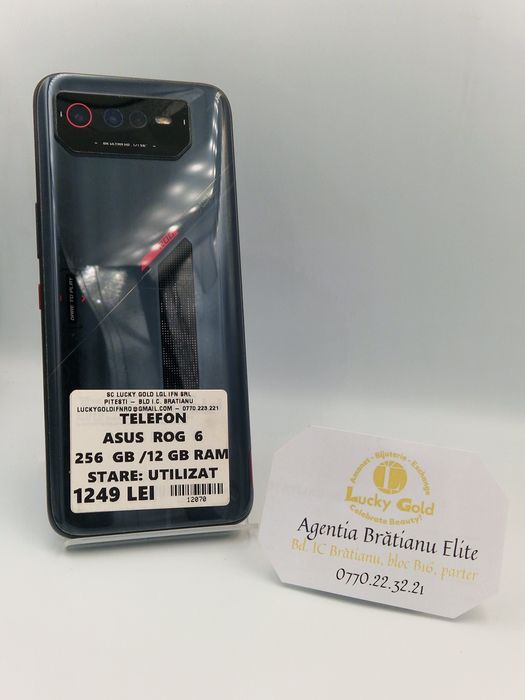 Asus Rog 6 256 GB cod 12070