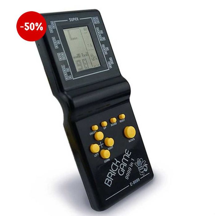 Електронна ретро игра тетрис