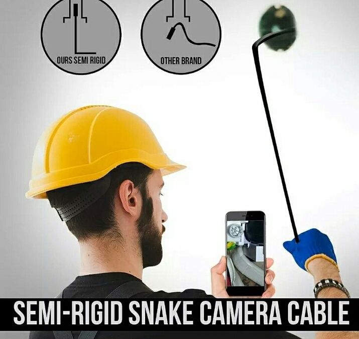 Эндоскоп с подсветкой, IP67, 5.5 мм, камера