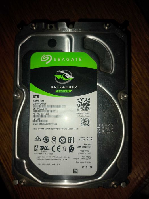 жесткий диск 8тб