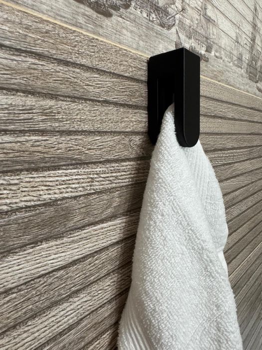 Suport pentru prosoape set 2 bucati. Alb sau negru, la alegere