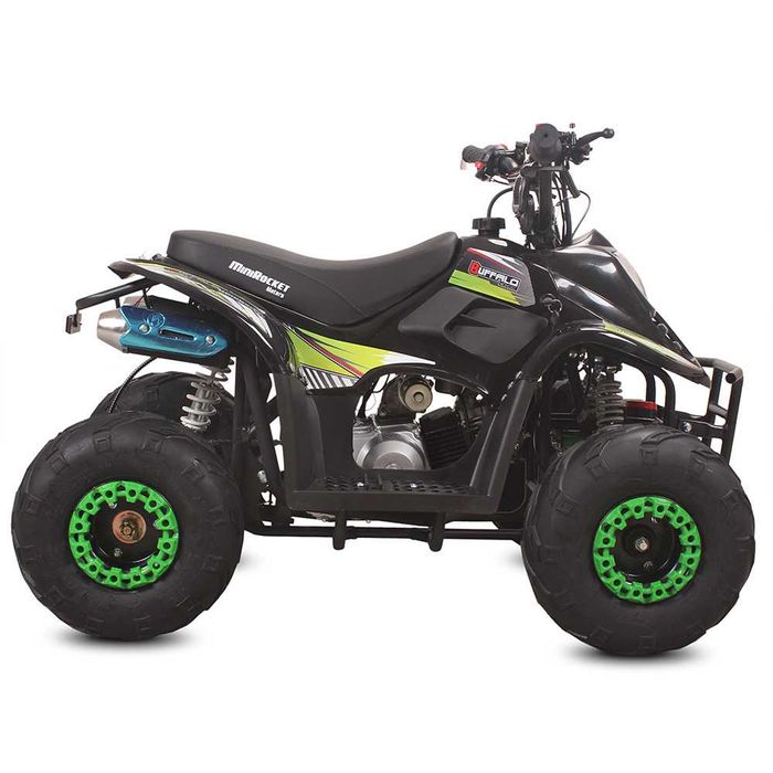Atv copii 110cc Mini Rocket Buffalo 6" automat 4T benzina verde