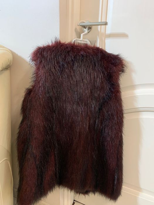 Vesta de blana artificiala