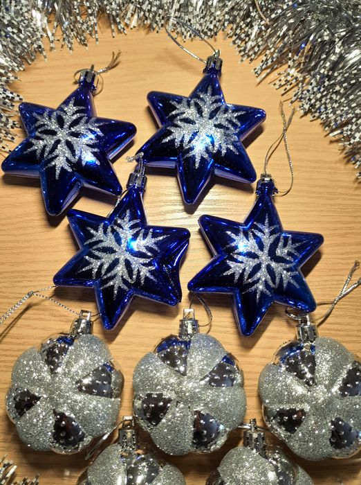 Елочные игрушки. Звездочки.