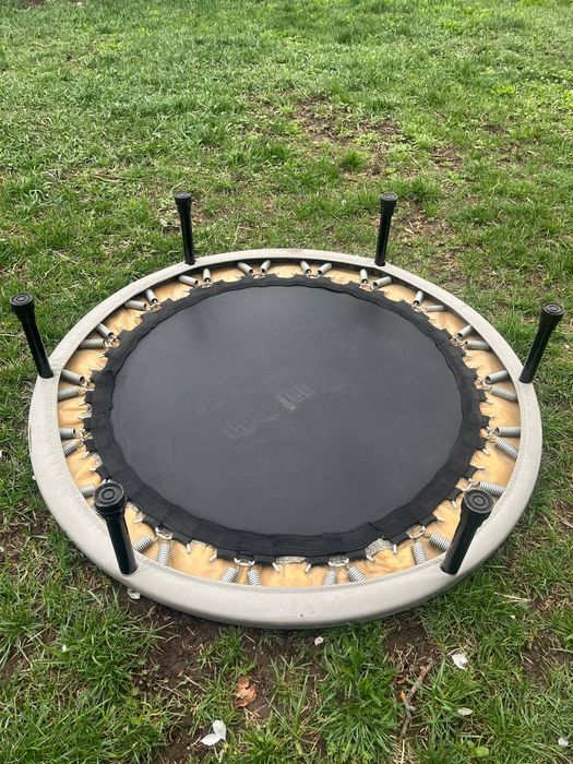 Батут в хорошем состоянии