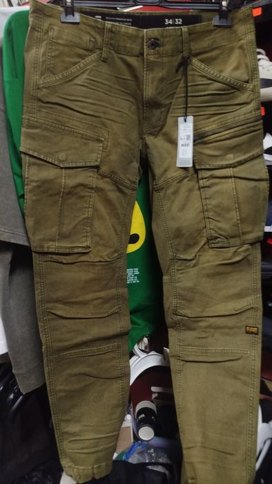 Оригинален карго G-Star Raw Rovic Zip W34 панталон нов мъжки