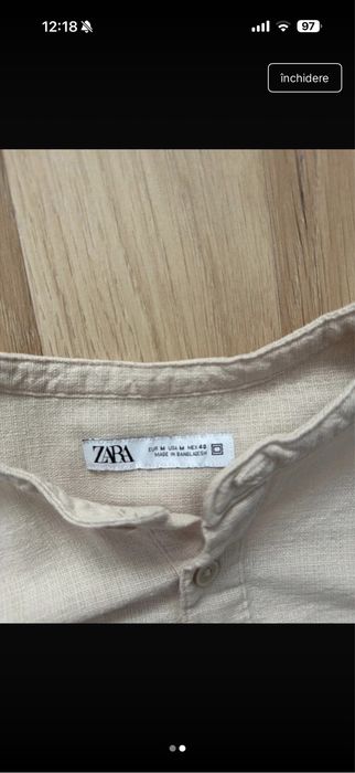 Camasa crem zara