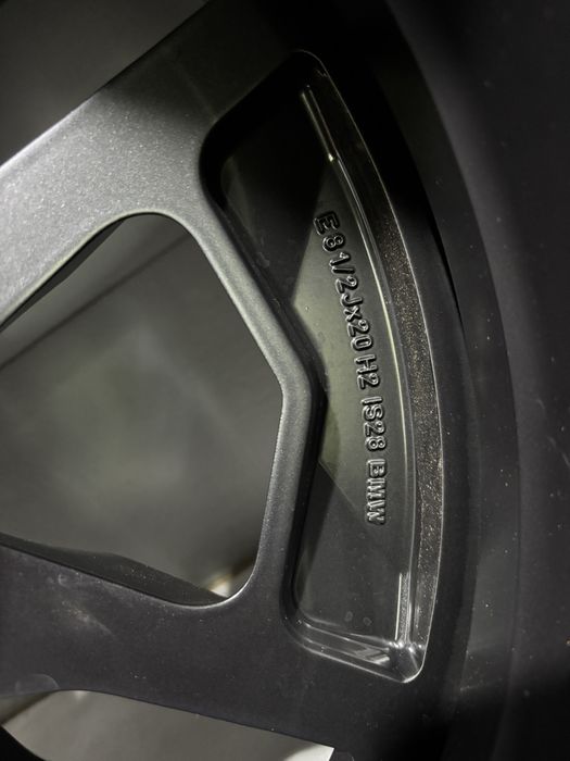Jante BMW IX I20 AeroDynamic In Frozen Midnight Grey Style 1002 M echipare de iarna R20
