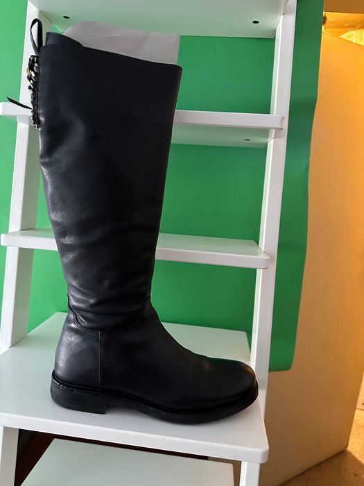 Дамски ботуши от естествена кожа 38 номер