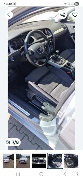 Audi A4 2015 2.0 diesel euro6 înscris in iunie