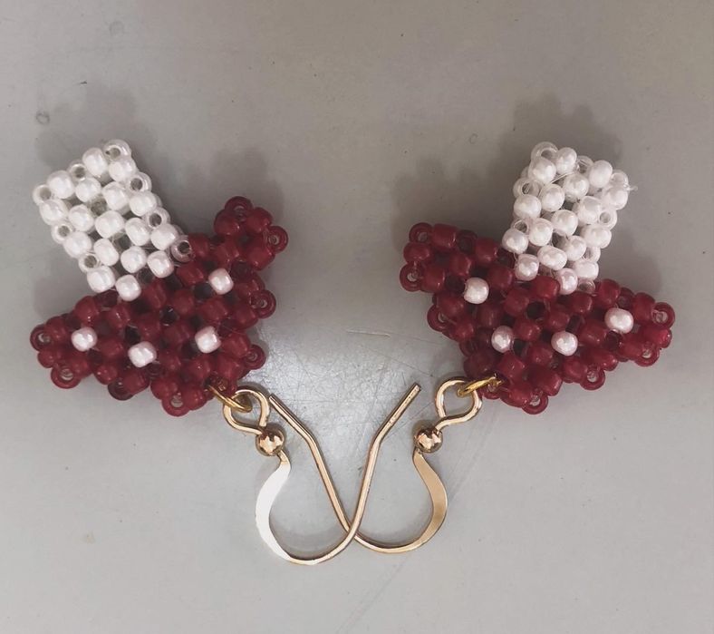 сержки грибочки из бисера