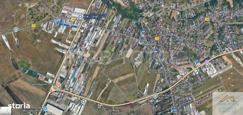 Teren 435 mp, zona Geamana (fostul sediu Fan courier)
