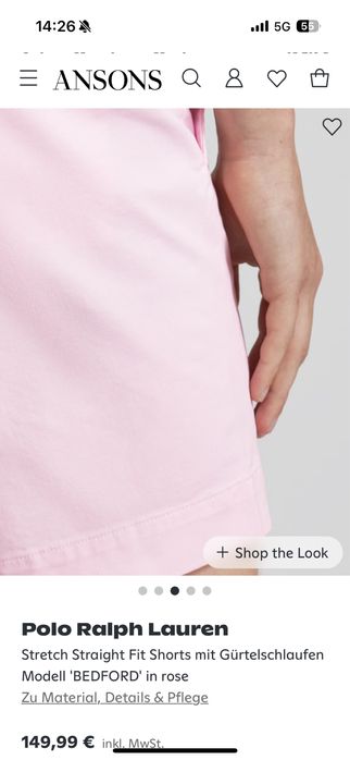 Мъжко! Чисто нови оригинални къси панталони Polo Ralph Lauren Chino