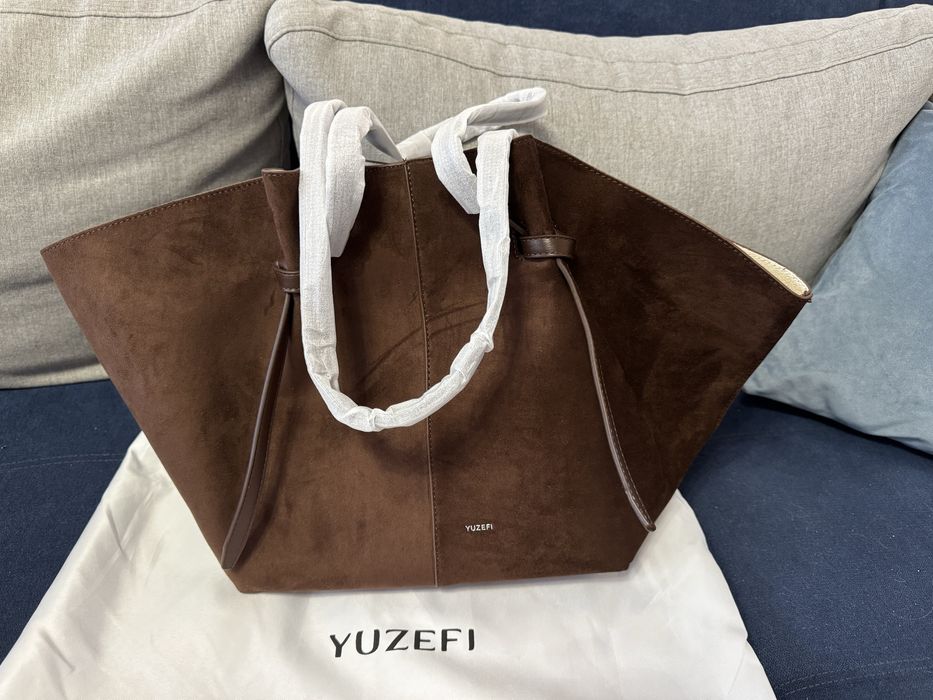 Сумка женская искусивенная замша