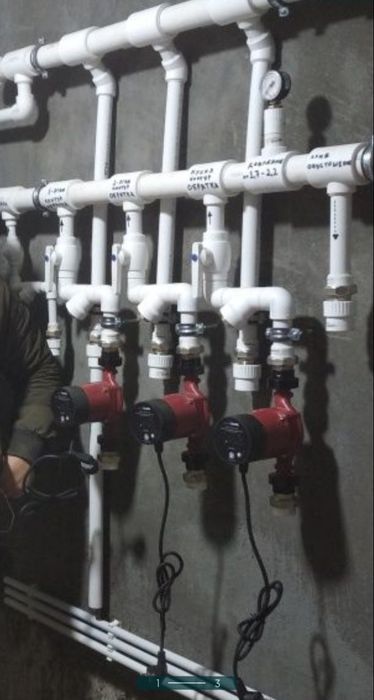 Монтаж-Установка двухконтурных котлов,систем отопления, водоснабжения