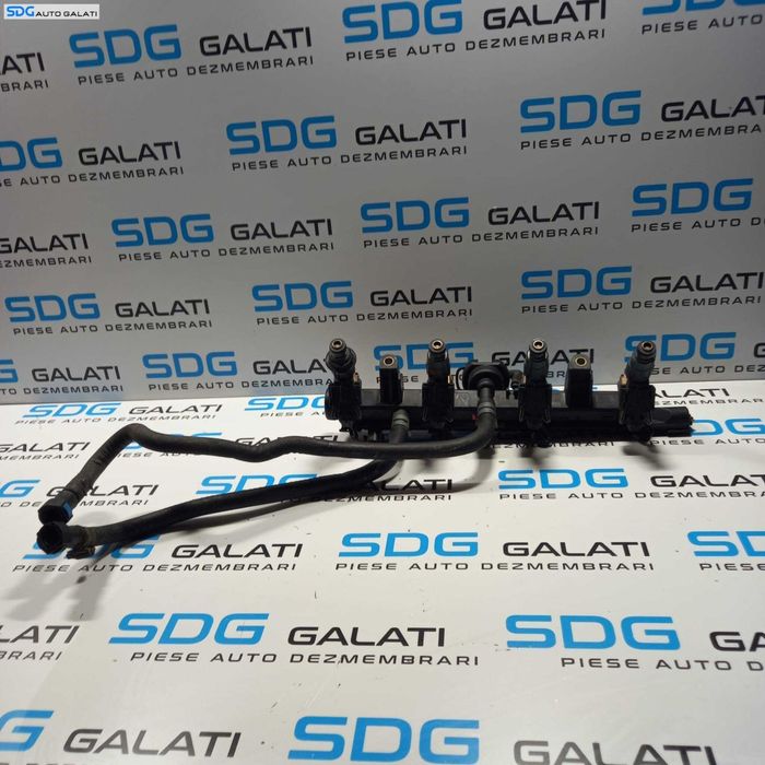 Rampa Presiune Injectoare cu Injector Injectoare Volkswagen Polo 6N 1.4 MPI AUD 1995 - 2002 Cod 030133319AA 2435170160 [1107]