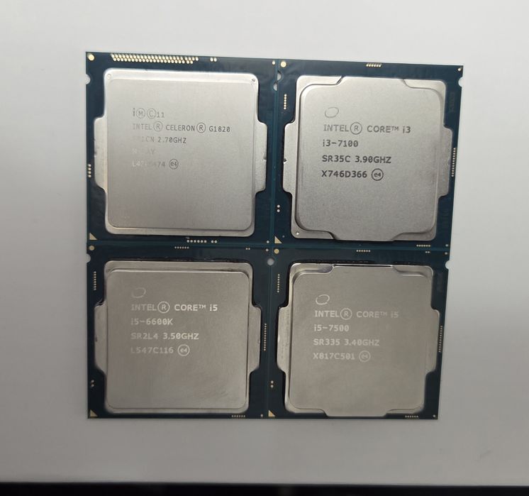 Intel 1151, 1150 i3, i5, Celeron