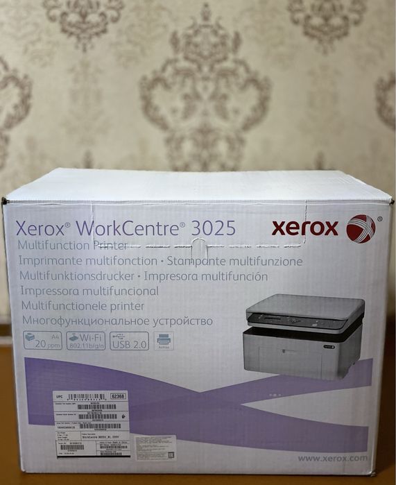 Продам новый принтер Мфу Xerox WorkCentre 3025