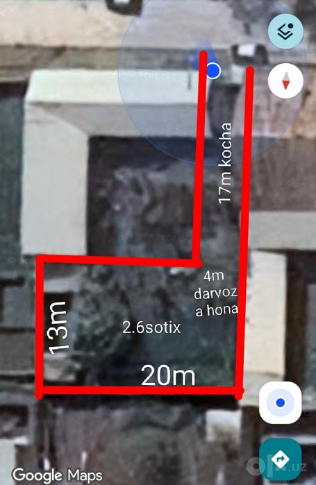Srocna 2.6 sotix yer sotiladi