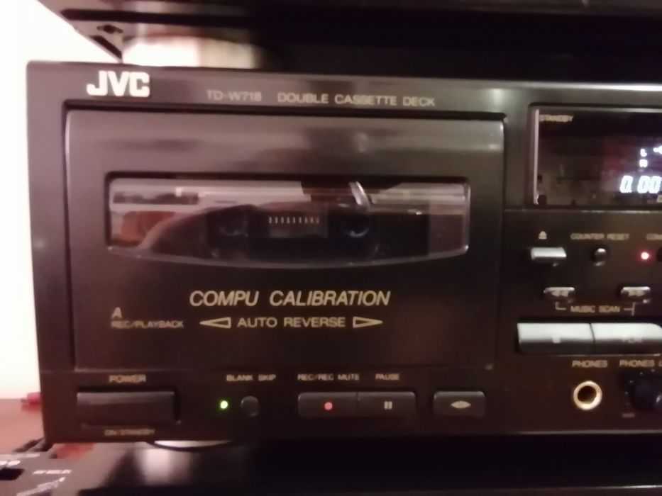 JVC TD W - 718  Compu double calibration deck