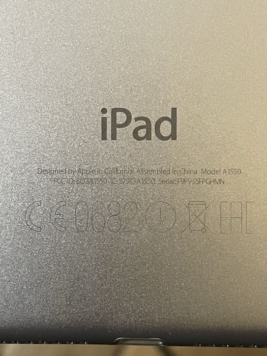 Ipad A1550 + sim 7”