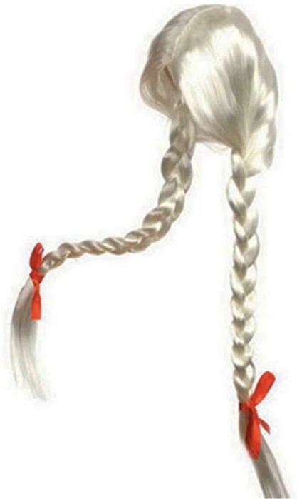 Снегурочка коса парик