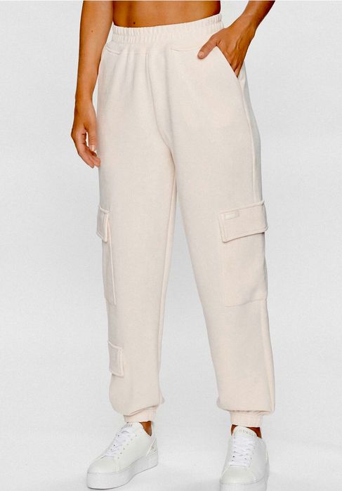 Спортен комплект Guess, белдо розово-бежов С/ХС