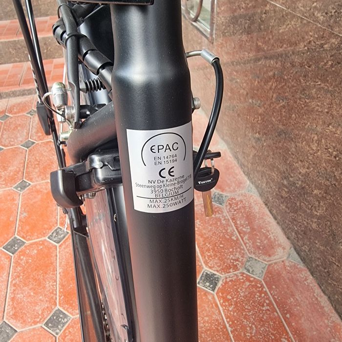 Электро велосипед городской TOUNIS 28. (MADE IN P.R.C для BELGIUM)