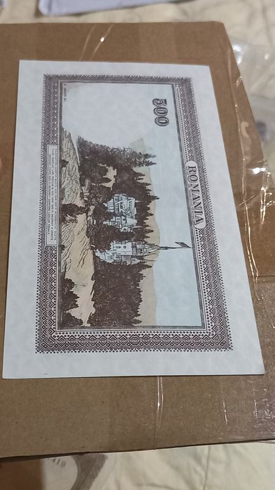 Vand 2 bancnote 500 lei 1941 ieșite din circulatie,de colectie