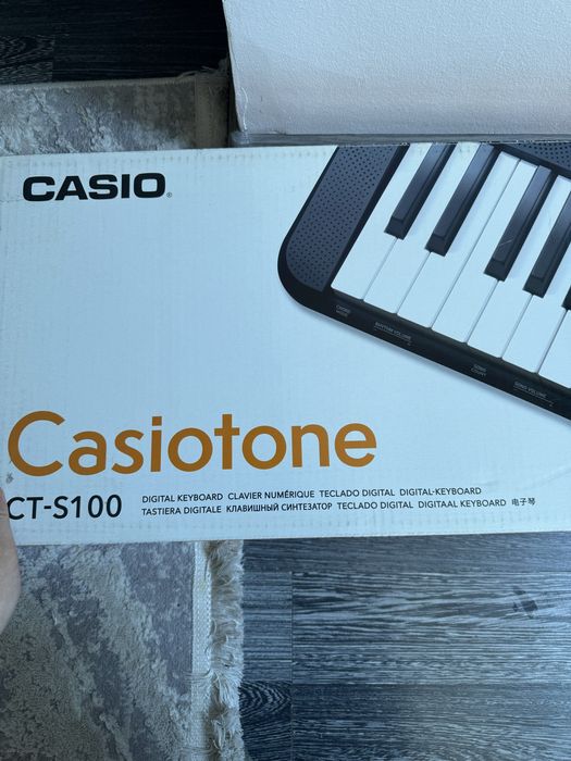 CASIO CT-S100C7-AD Black Синтезатор