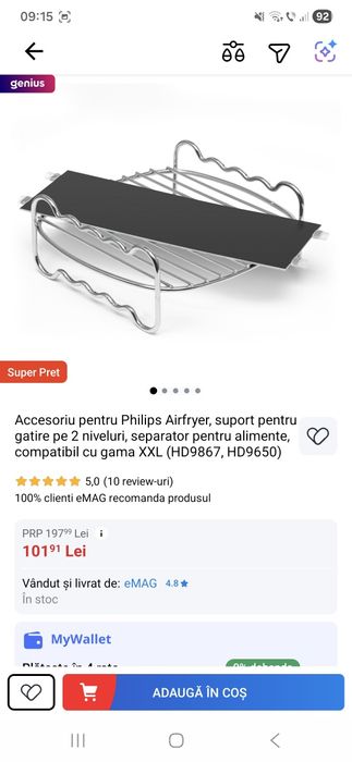 Airfryer Phillips Premium XXL