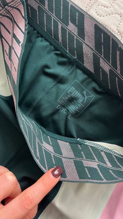 Colanți sport Puma, mărime XS-S (elastici), stare foarte bună