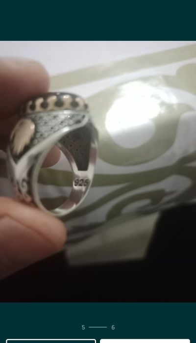 Перстень серебро