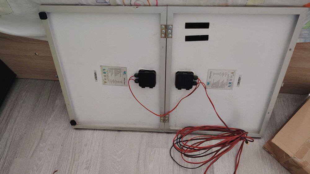 Соларен панел сгъваем/куфар 60w