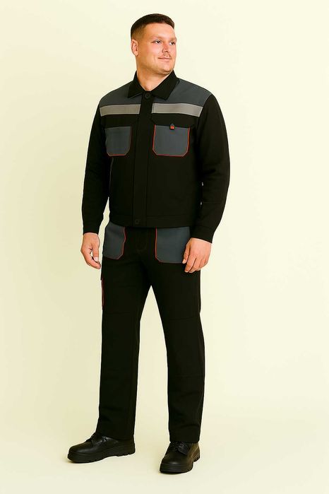 Костюм рабочий демисезонный (китель + брюки) размеры:48-56