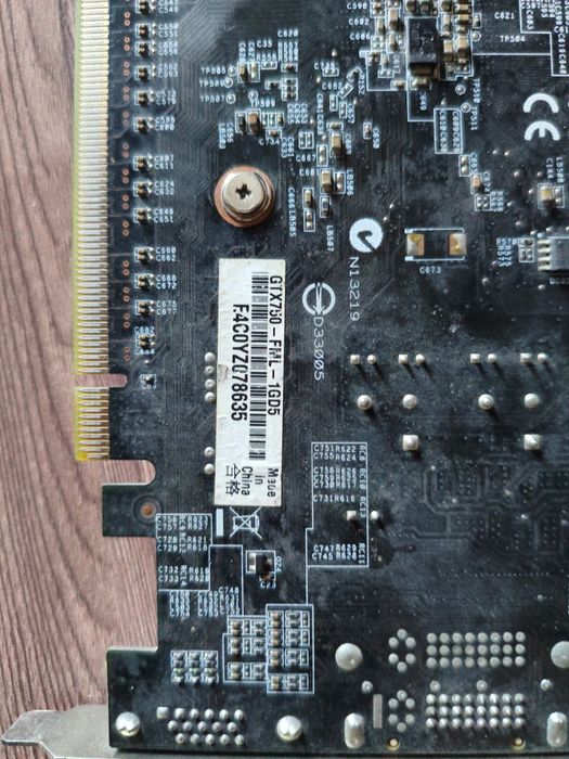 Продаеться Gtx 750 1 gb без кулера