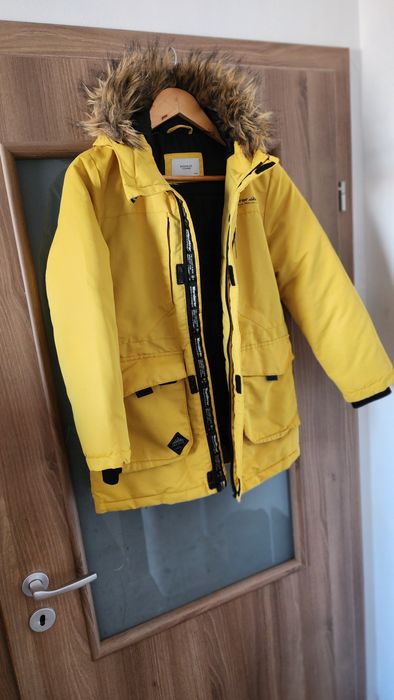 Детско Жълто зимно яке Reserved