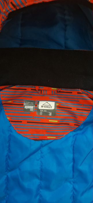 Geacă cu glugă de schi pentru copii 8 an/128 cm Aquamaxi