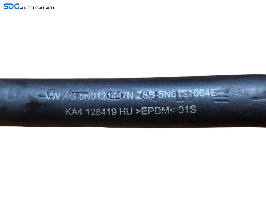 Conducta Teava Retur Lichid Racire Audi A3 8P 1.6 TDI 2008 - 2013 Cod 1K0121070CE 5N0121447N 5N0121064E [N4700]
