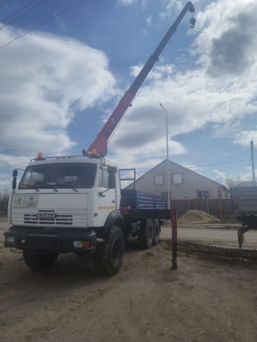 услуги манипулятора камаз вездеход