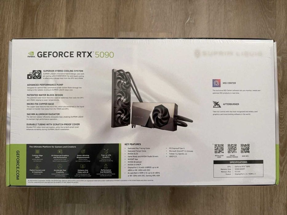 Geforce RTX 5090 32 Gb