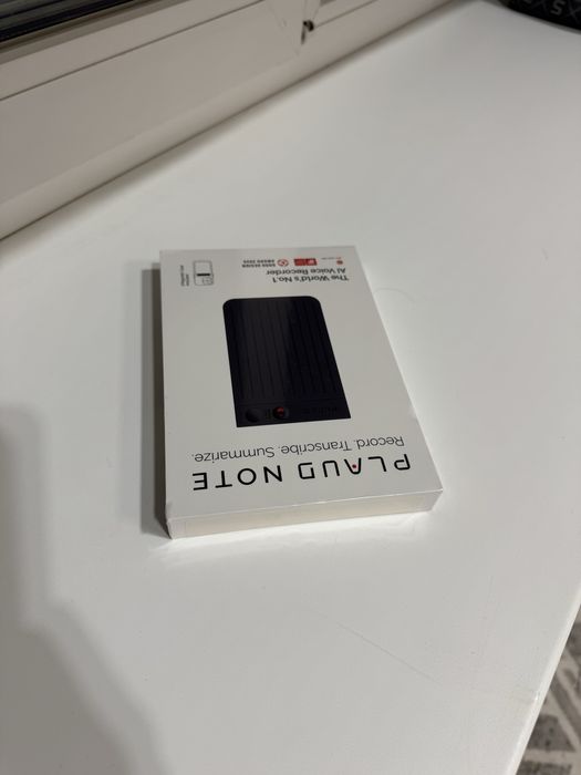 PLAUD Note Black Chat GPT AI