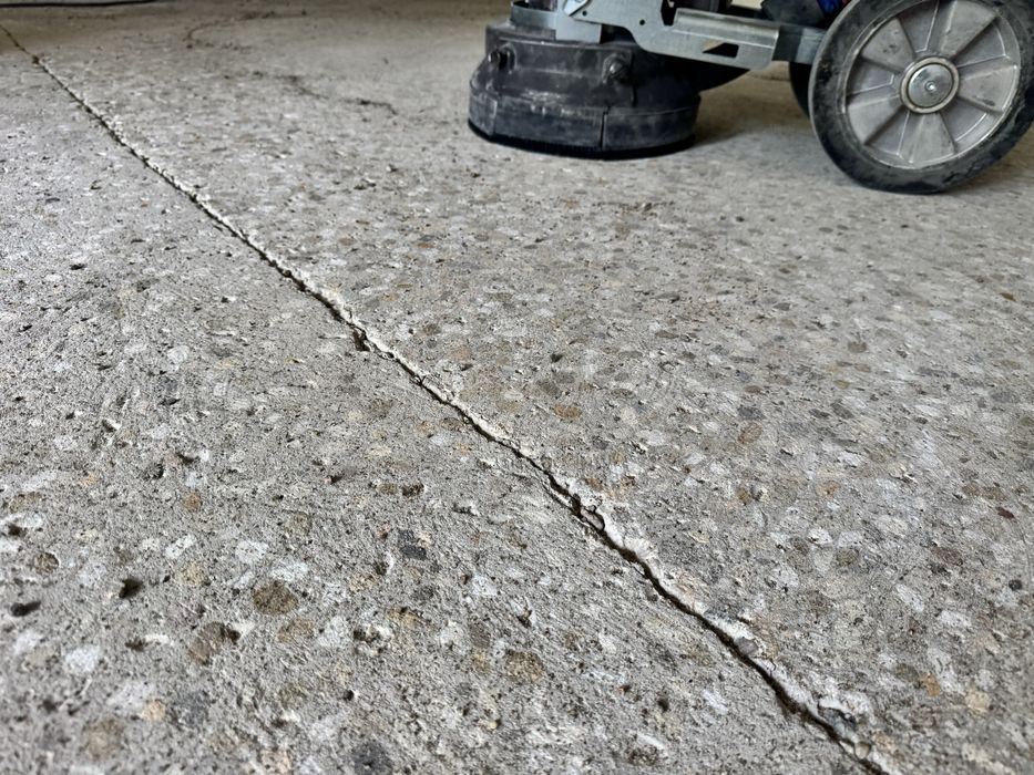 Slefuire sapa, placa beton , adeziv gresie , slefuit