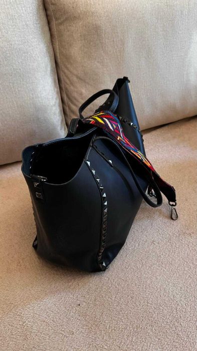 Geanta piele model Valentino