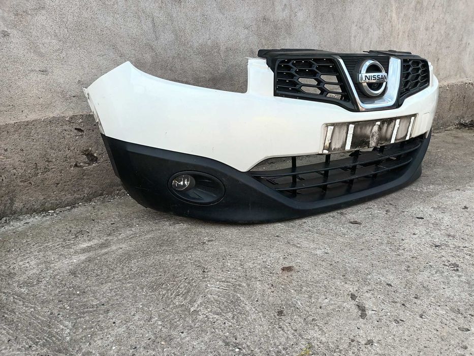 предна броня  нисан кашкай 10-14 маска решетка халогени NISSAN QASHQAI