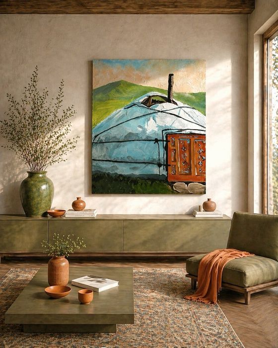 Интерьерная картина «Юрта»