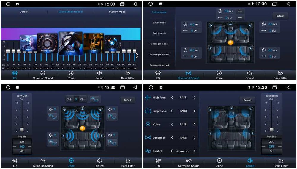 Navigatie UNIVERSALA Android 12, ecran 7 inch/ 2G + 32G, CarPlay