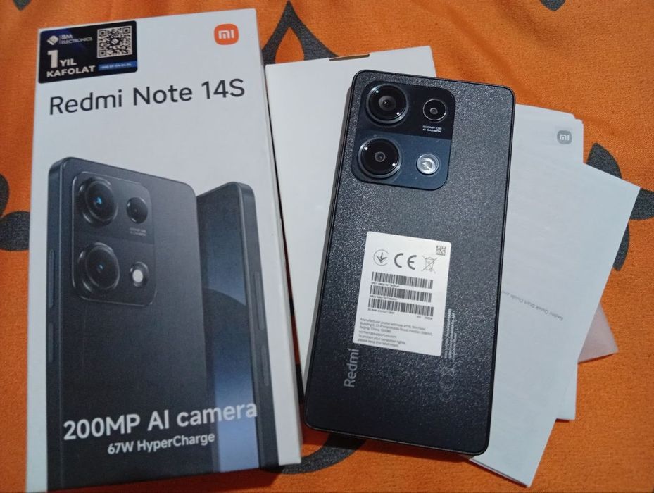 Redmi note 14 S Midnight black