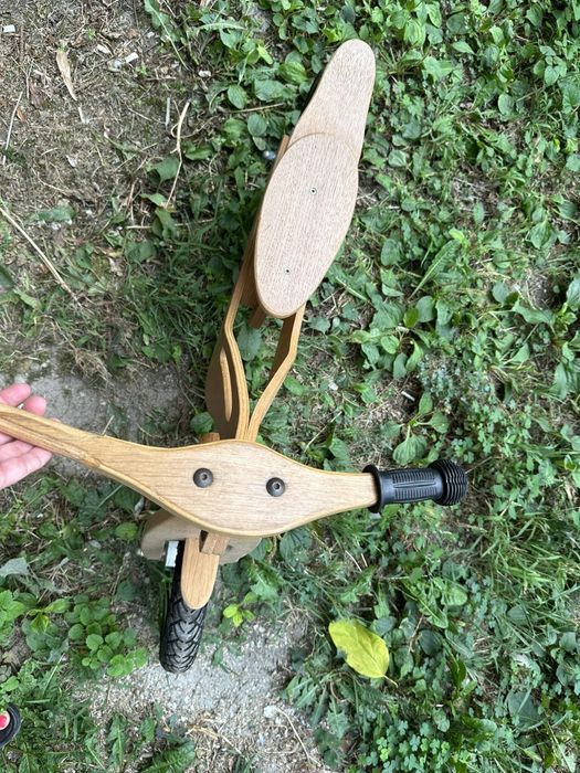 Дървено колело за баланс