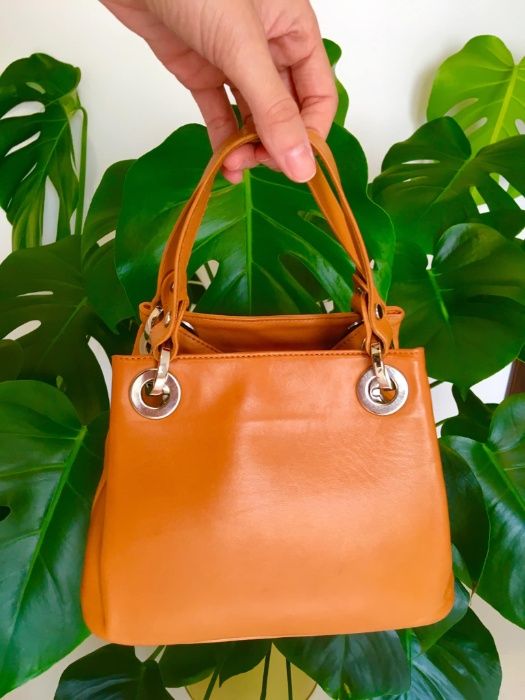 Poșetă retro Dan Coma, 100% piele